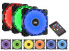 MS Freeze R500 RGB set 3 ventilatora kontroler daljinski