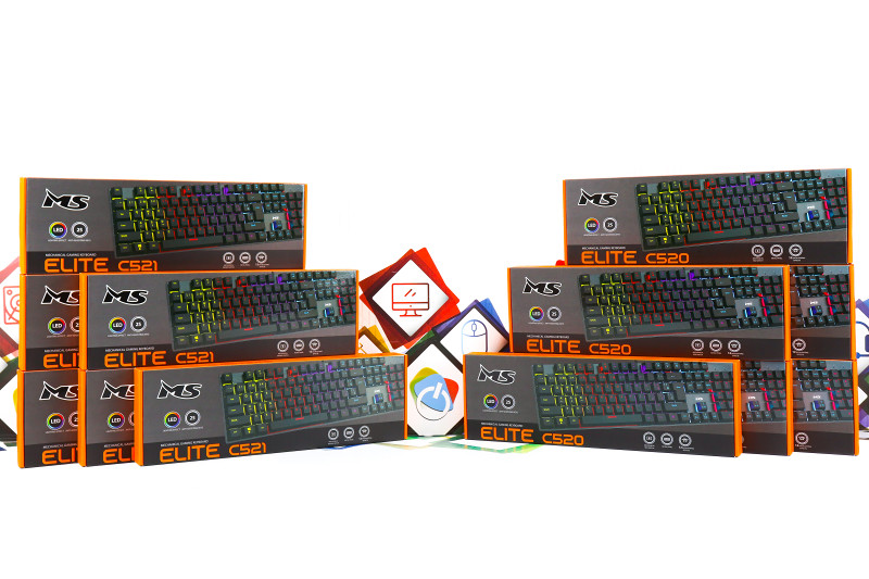 Gaming tipkovnica MS Elite C521 mehanička LED RGB