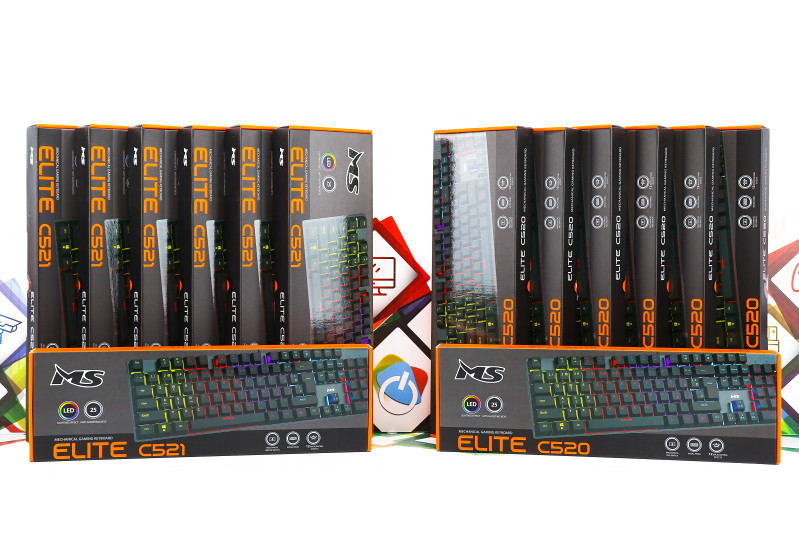 Gaming tipkovnica MS Elite C521 mehanička LED RGB