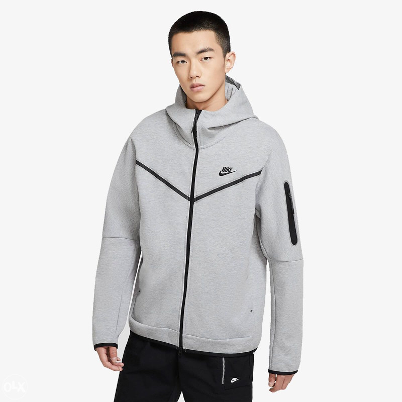 nike dukserica m nsw tch flc hoodie fz
