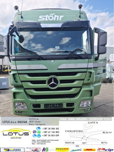 Mercedes Actros MP3 2009-farovi (ostali dijelovi)