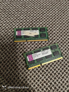Kingston DDR3 Ram 2 x 2Gb , 2Rx8 , PC3 , 1333Mhz