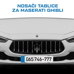 Maserati Ghibli nosač/okvir/držač tablice/za tablicu