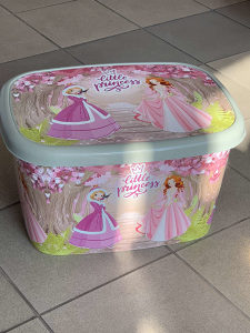 Kutija za igračke kutije odlaganje / organizer Princess