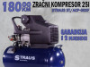 Zračni kompresor STRAUS 25l kompresor zraka