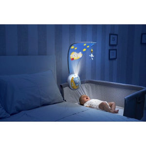 Vrtuljak za bebe vrteska za krevetac projektor CHICCO