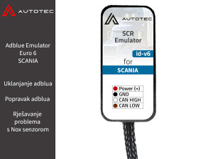 Emulator Adblue varalica euro 6 Scania EU6