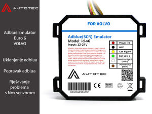 Emulator Adblue varalica euro 6 Volvo EU6 kamion