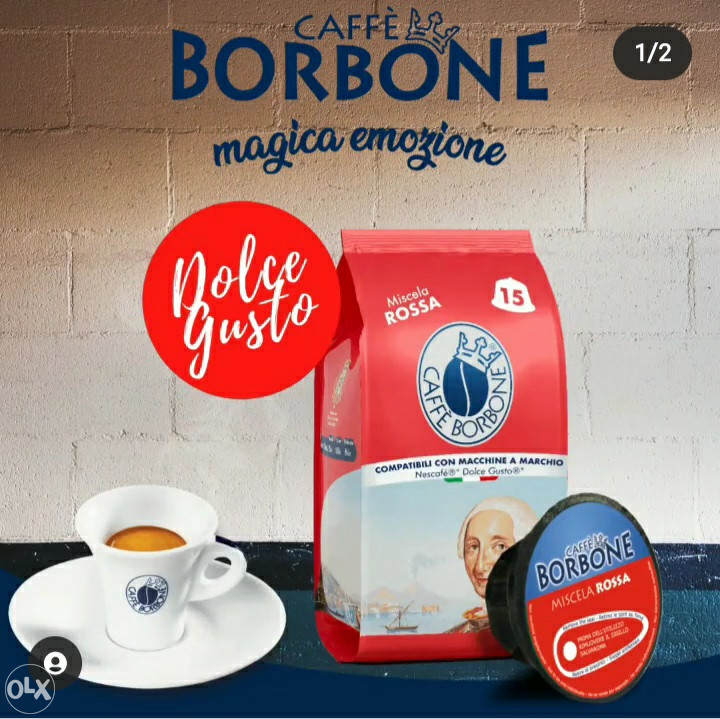 Dolce Gusto kapsule Borbone Rossa 15 kapsula - Kafa 