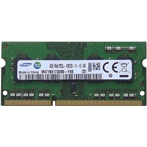 RAM Laptop Memorija Samsung 4 GB DDR3 PC3-12800 1600 MHz