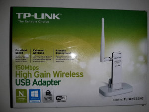 TP-Link TL-WN722NC High Gain Wireless USB Adapter