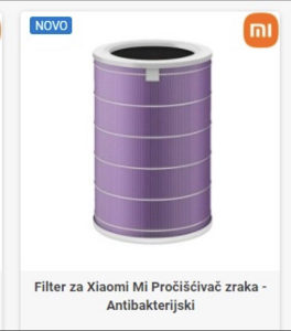 Filter za Xiaomiprociscivac zraka antibakterijski