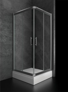 Tuš kabina Tuto 80x80 hrom prozirna