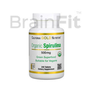 Spirulina Organic, 500 mg, 240 tableta