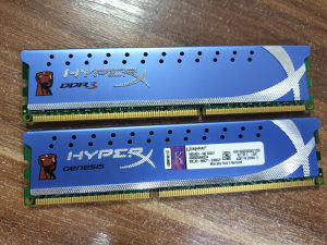 DDR3 1600 DESKTOP 4+4 Hyper X 8gb 45 KM