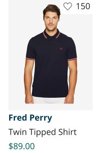 FRED PERRY L-muška majica