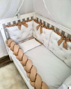 Posteljina za bebe set sa ogradicom