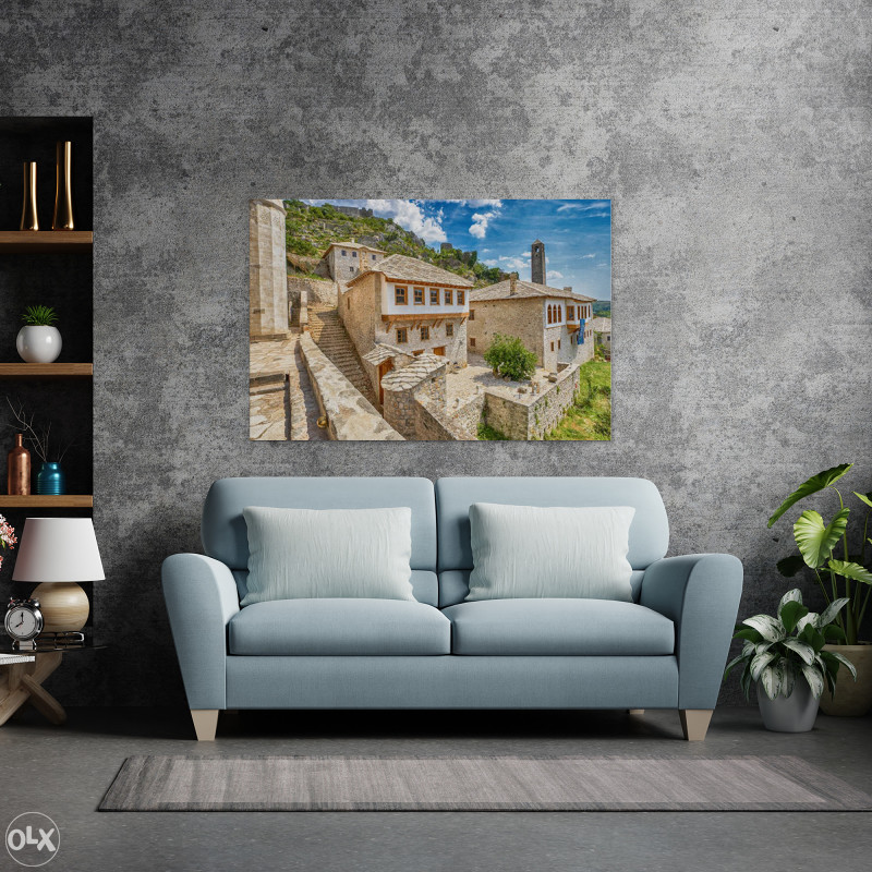 Canvas slika - Stari grad Počitelj, Hercegovina, BA
