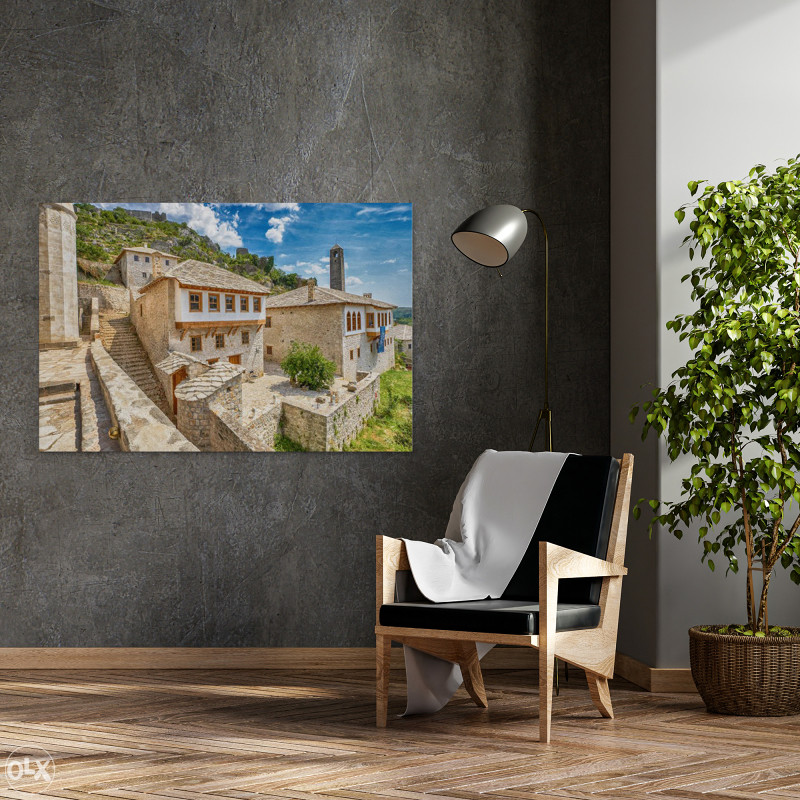 Canvas slika - Stari grad Počitelj, Hercegovina, BA