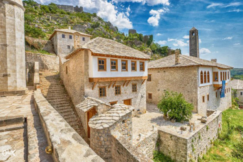Canvas slika - Stari grad Počitelj, Hercegovina, BA
