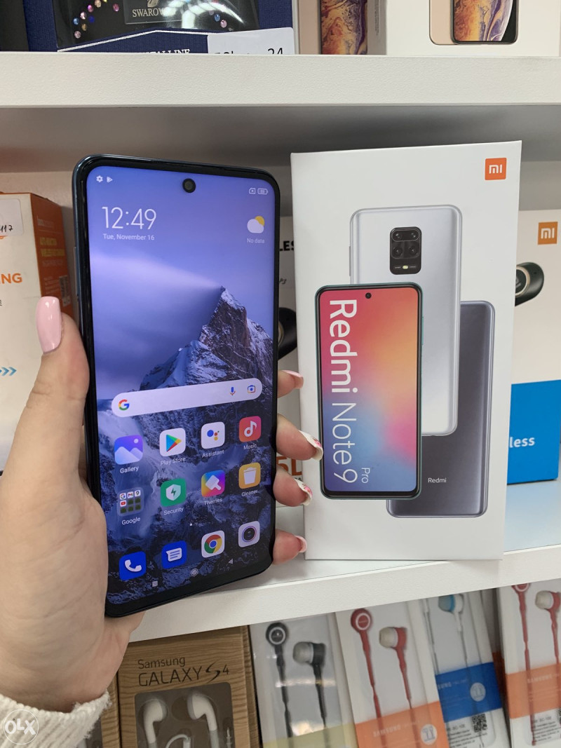Redmi Note 9 Pro 6/128GB Kao Nov bez packe Garancija