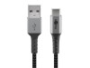 USB-C USB C pleteni kabal 2m 5V 3A (30605)