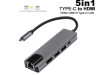 USB-C USB C Multiport 5/1 HDMI HUB RJ45 3.0 (34993)