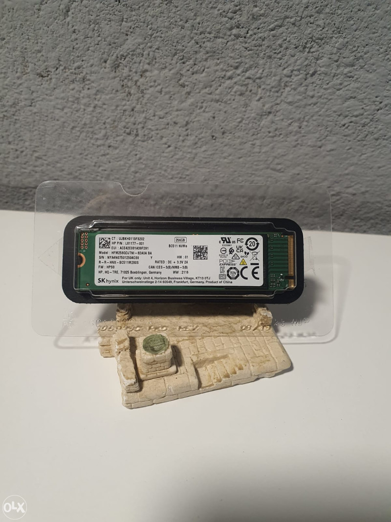 SK Hynix BC511 256GB NVMe M.2 2200/900 MB/s