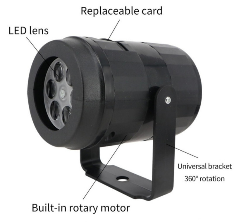 LED projektor laser za kucu dvoriste nova godina bozic
