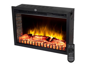 Kamin, električni, 2000W, daljinski upravljač-ugradbeni