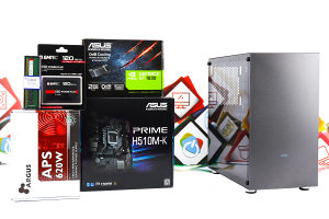 Gaming PC Fighter S300-04; i3-10100F; GT 1030; SSD