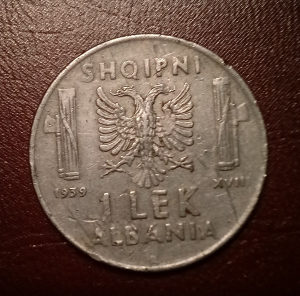 Albanija 1. Lek 1939