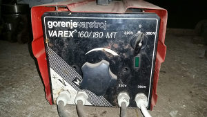 Aparat varenje Varex 160/210 nov trafo