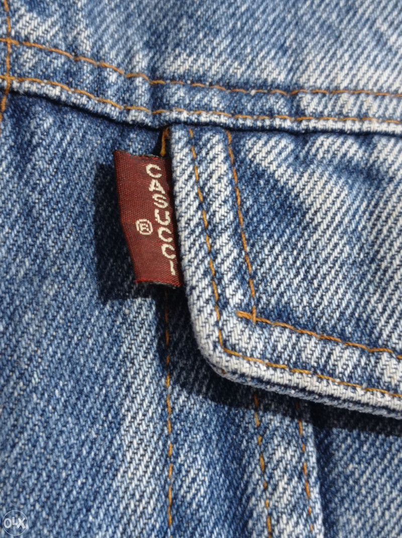 CASUCCI teksas jakna vintage original jeans Italija