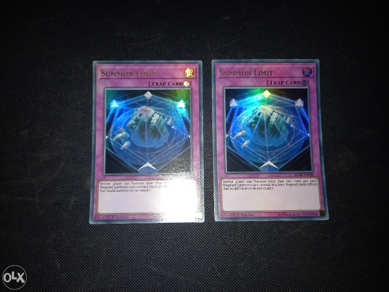 YUGIOH Karte Summon Limit 2x Yu-Gi-Oh! - Karte za igru - OLX.ba