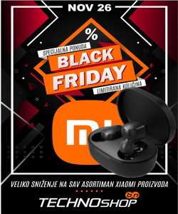 BLACK FRIDAY SLUŠALICE BLUETOOTH XIAOMI TRUE EARBUDS