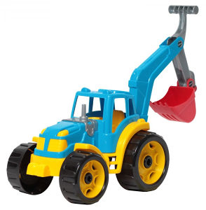 Traktor sa kasikom bager za djecu djeciji 38 cm NOVO