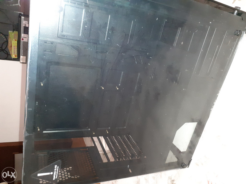 Inter-Tech C-907 Cobweb RGB LED Kućište / Case Tempered