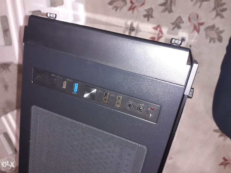 Inter-Tech C-907 Cobweb RGB LED Kućište / Case Tempered
