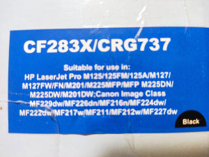TONER HP CF283X/CRG737 KERTRIDZ