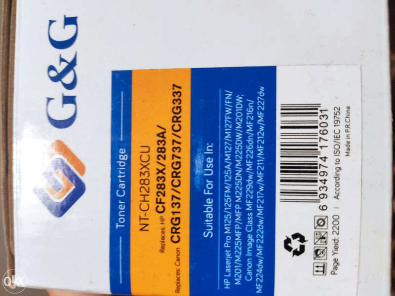 TONER HP CF283X/283A/CRG137/CRG737/CRG337 - Toneri - OLX.ba