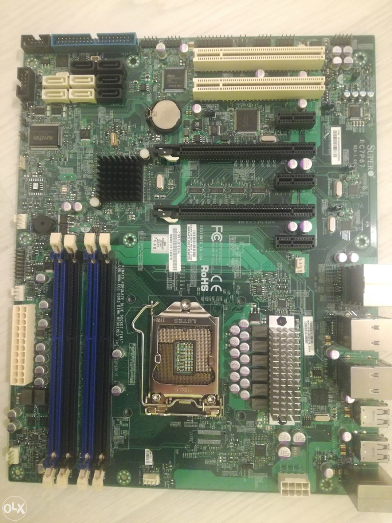 Matična ploča Supermicro C7P67 (socket 1155)