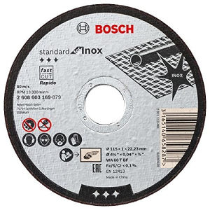 REZNA PLOCA 115x1x22.2mm ZA INOX Standard Bosch