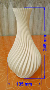 Ukrasna vaza 3D print