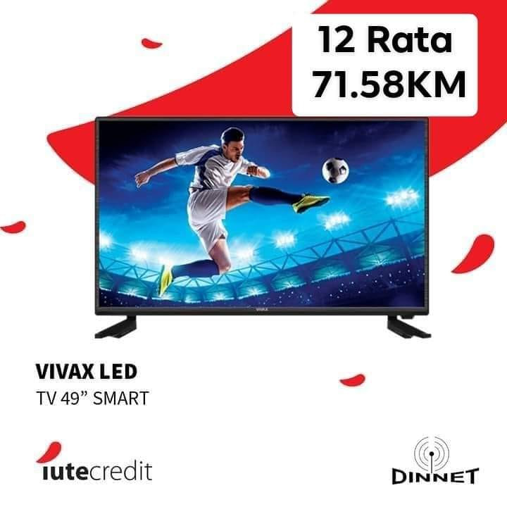 SMART TV 49" 123CM 71,58KM RATA