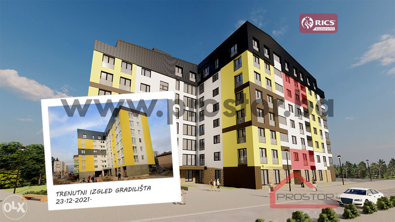 NOVOGRADNJA BUĆA POTOK! Trosoban stan 62m2!