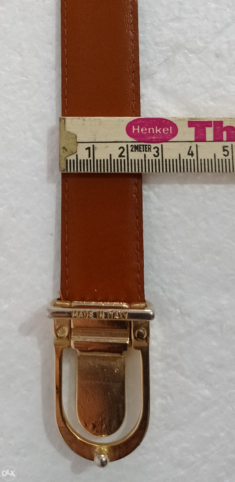 Kaiš ženski Armani znak Made in Italy