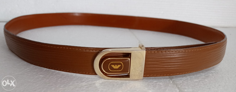 Kaiš ženski Armani znak Made in Italy