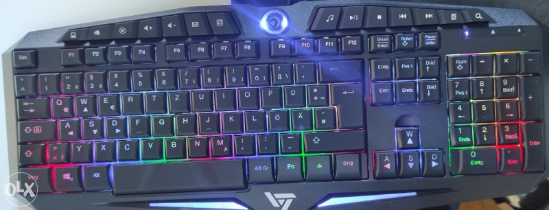 VicTsing Rainbow LED RGB Gaming tastatura, PC,MAC