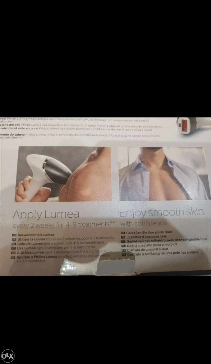 Philips BG9041 Lumea IPL Laser epilator za muskarce